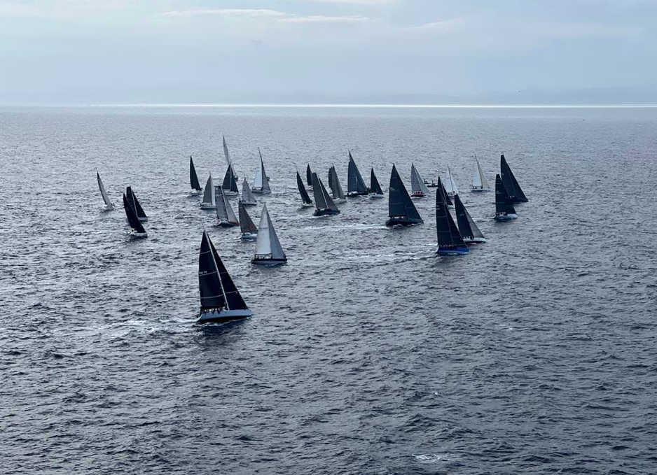Le départ du tour de Corse