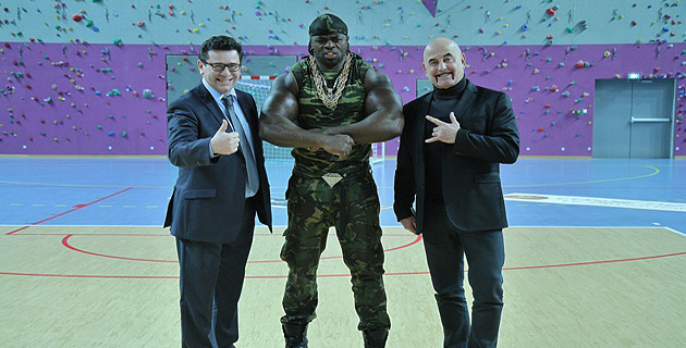 Jean-Marie Guidicelli Tiny Iron et Flesh Gordon / Photo Marilyne SANTI