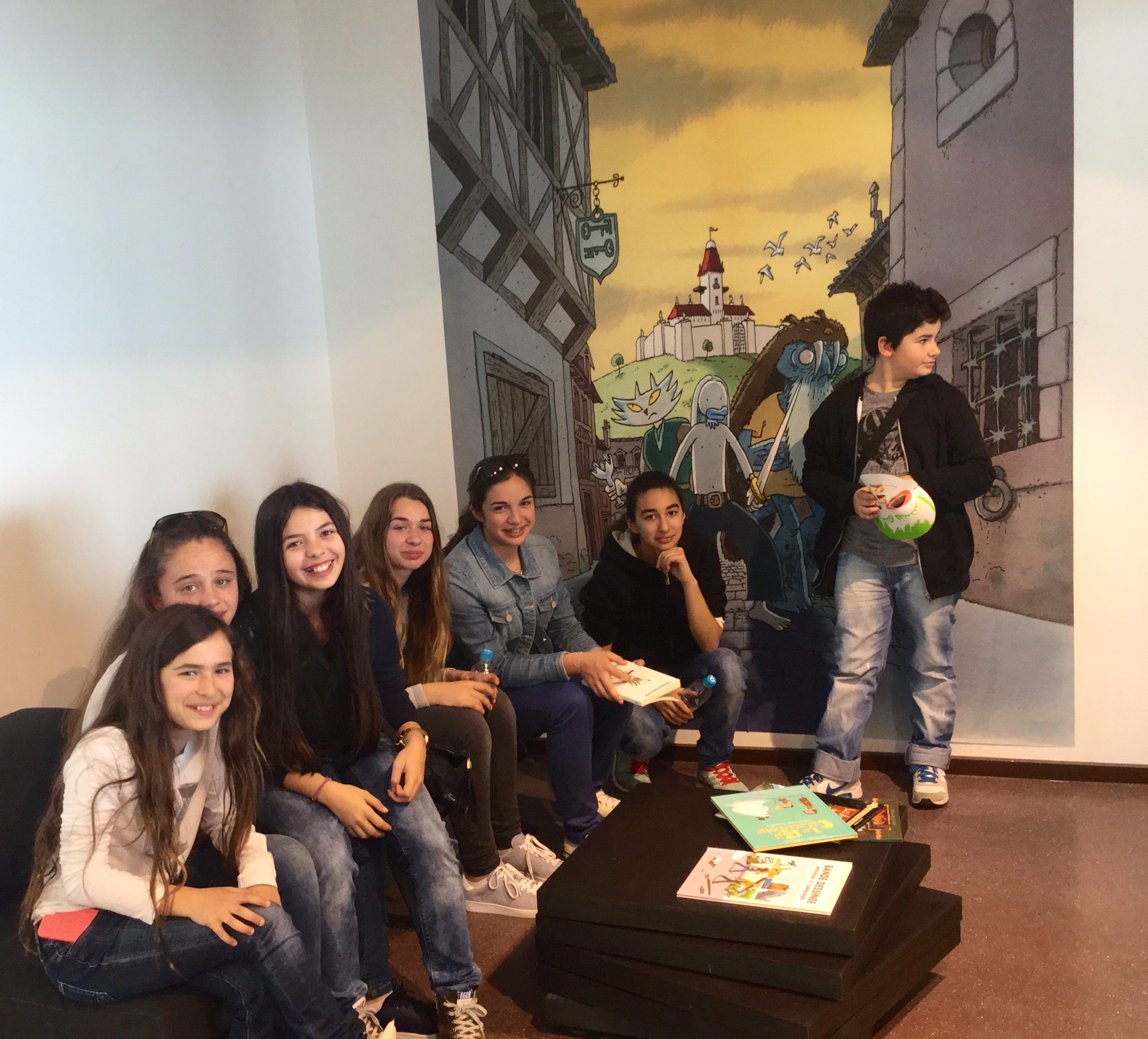 Les enfants de Montegrossu au musée de bastia