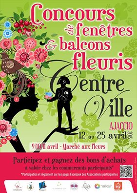 Ajaccio : 2ème concours de fenêtres et balcons fleuris pour fêter le printemps