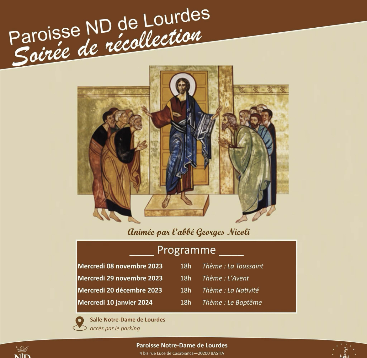 Bastia : Les «récollections » du Père Georges Nicoli