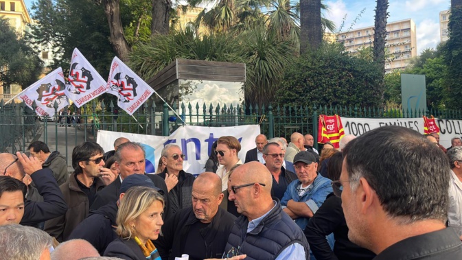 Les transporteurs avaient manifesté le 26 octobre dernier devant l'assemblée de Corse