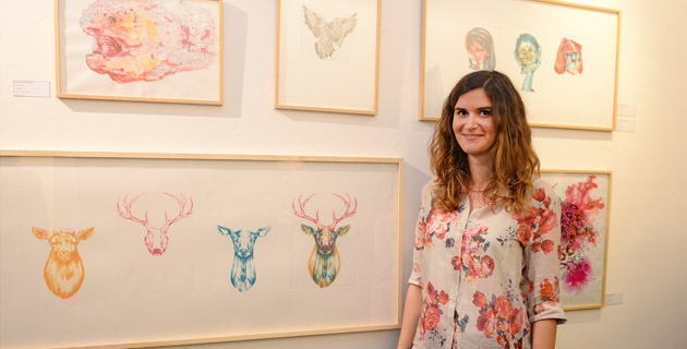 Les dessins de Camille Pozzo di Borgo sont exposés au 59Rivoli