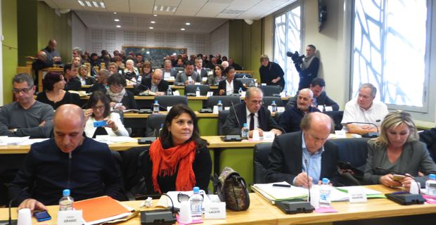 Le Conseil municipal de Bastia en session.