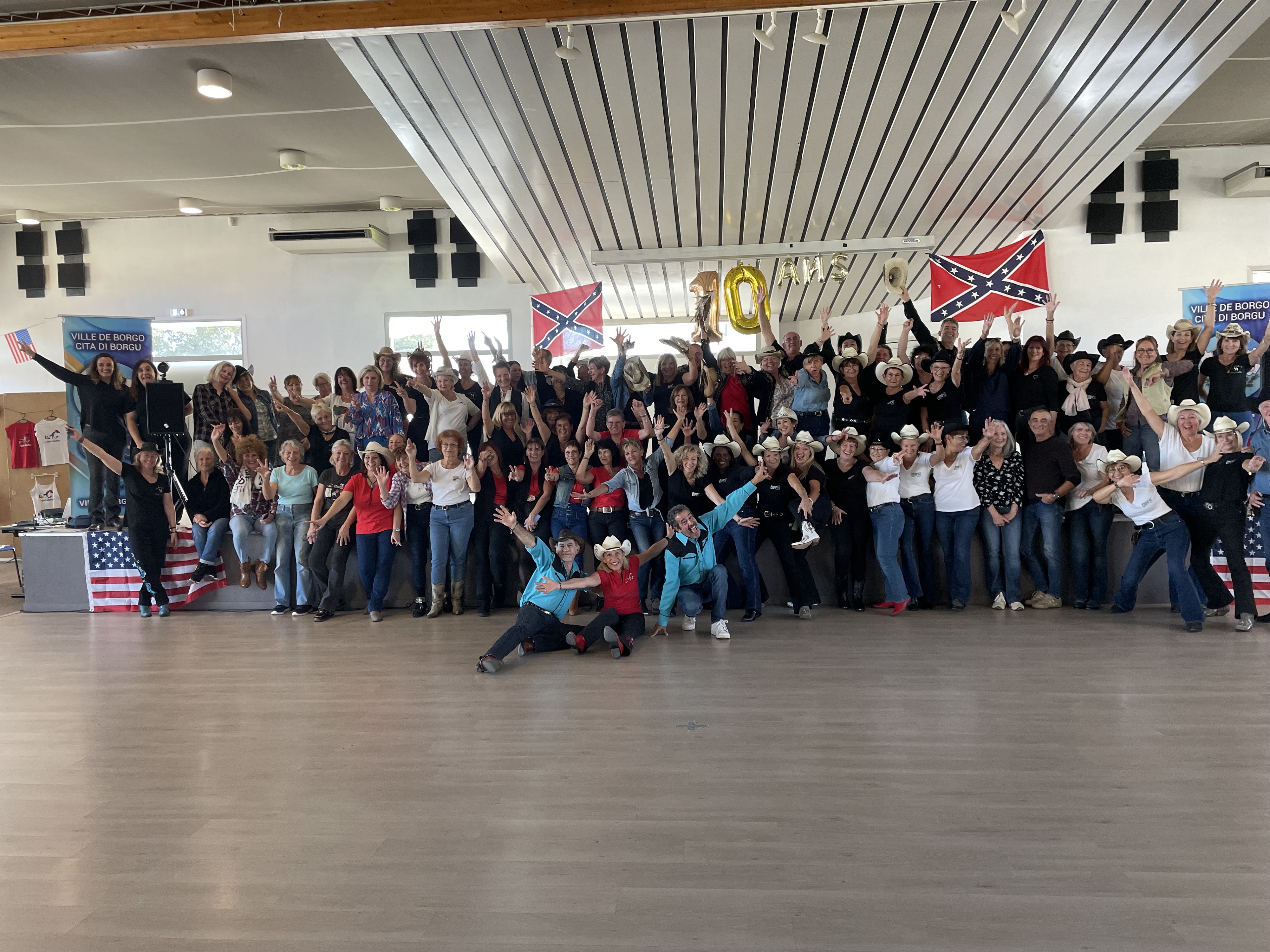 Un workshop country dance très réussi à Borgo.