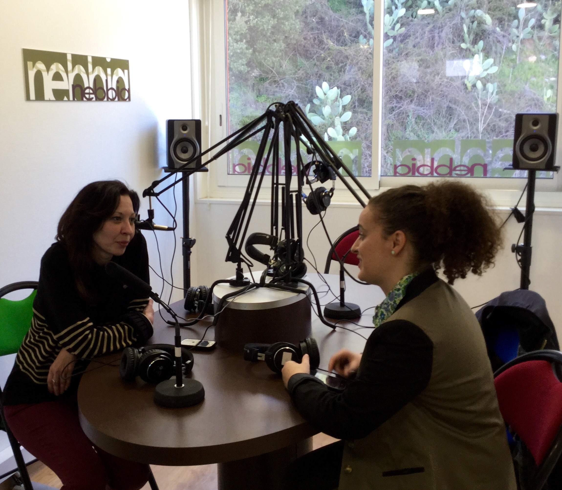 Stephanie et Marina nous ont reçu dans les studios.