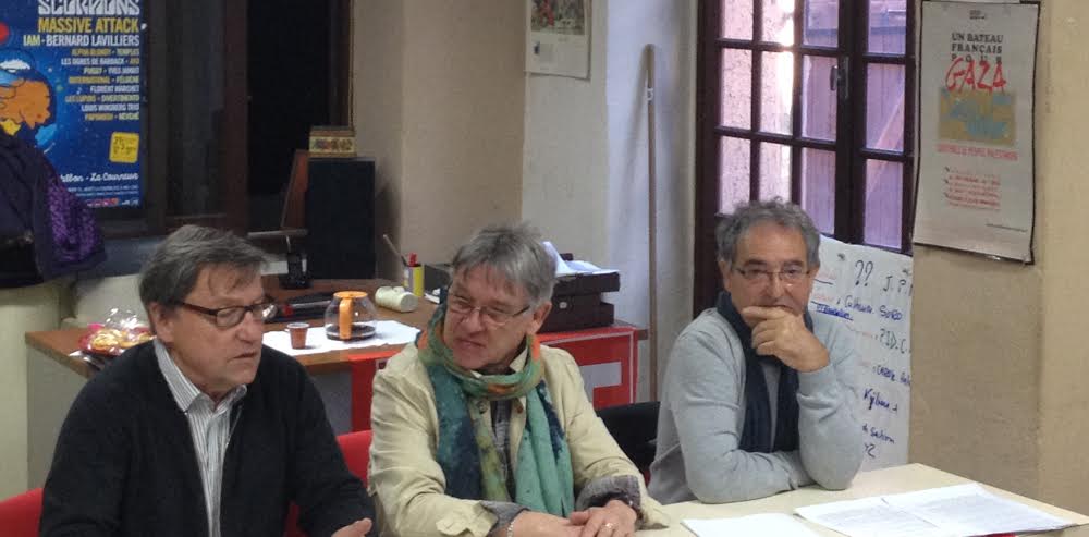 Première conférence de presse pour le Front de Gauche et ses trois composantes