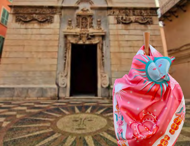 Un de foulard de la collection