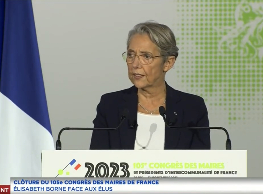 Élisabeth Borne, la Première ministre. Photo AFP