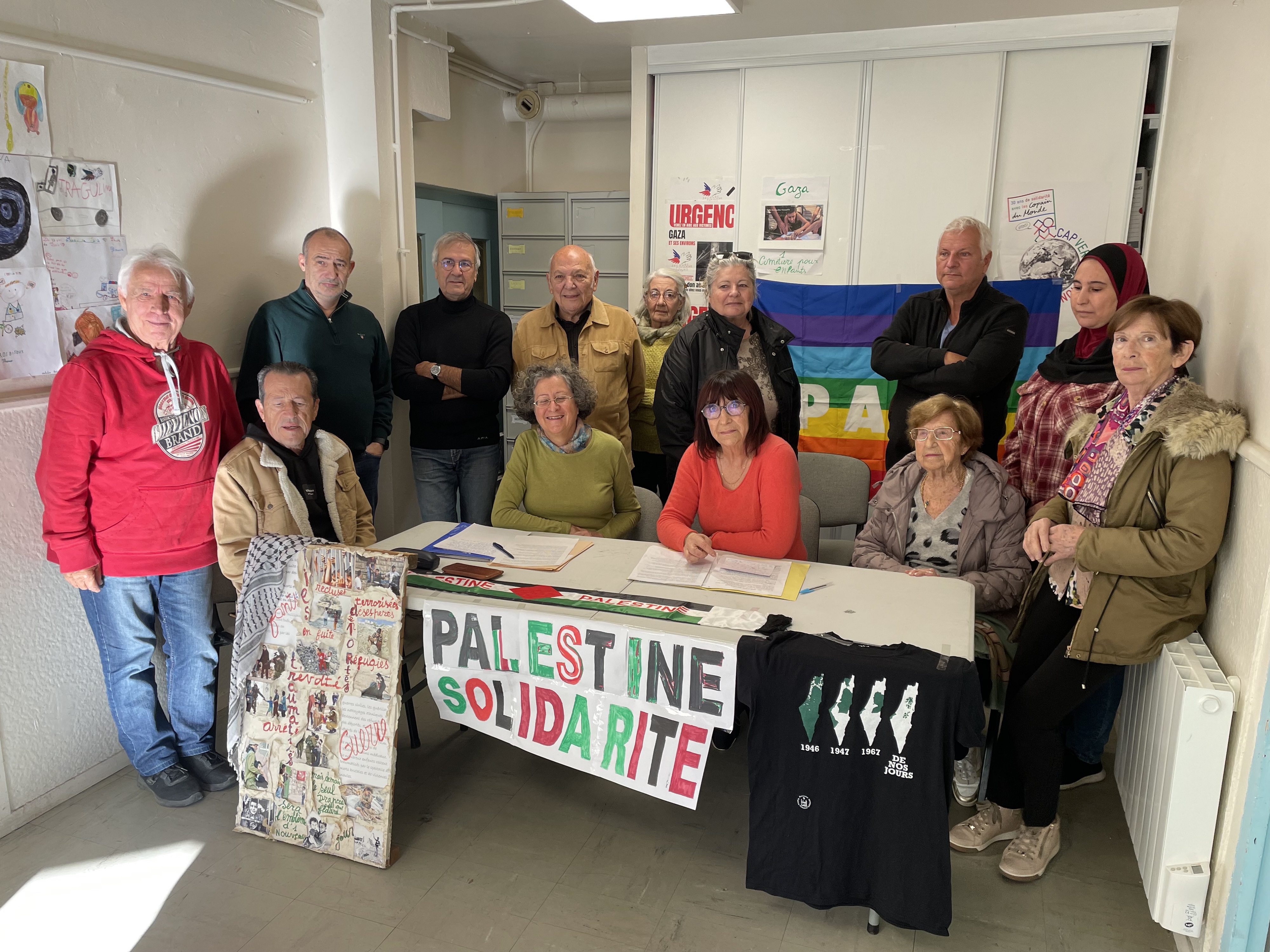 Le Collectif Solidarité Palestine 2B appelle à la paix