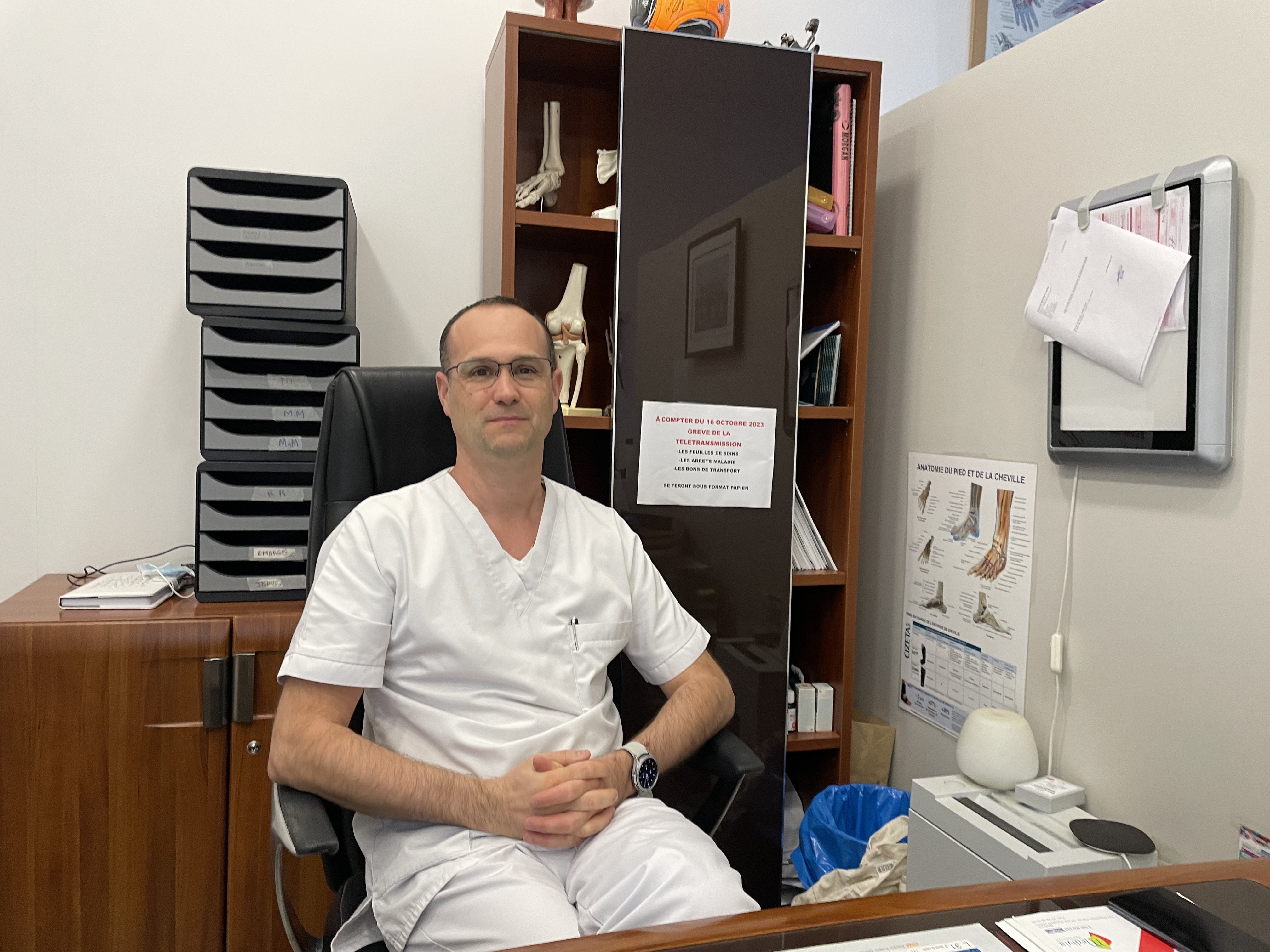 Accès aux soins : le docteur Cyrille Brunel plutôt pessimiste mais pour lui et son Collectif pas question de lâcher le combat.