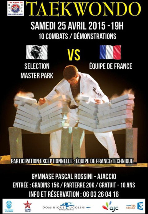 Soirée Taekwondo Master Park 2A Pascal Rossini