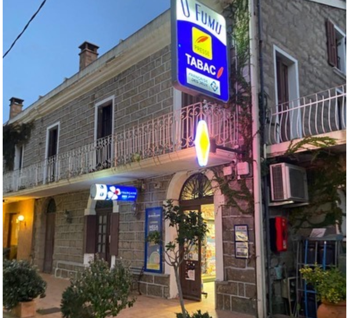 Le bureau de tabac de Figari