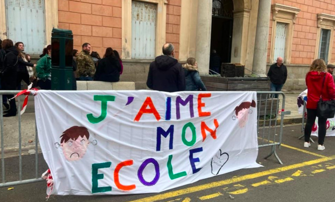 Avenir de l'école de Castelluciu d'Ajaccio : les parents d'élèves toujours pas rassérénés 