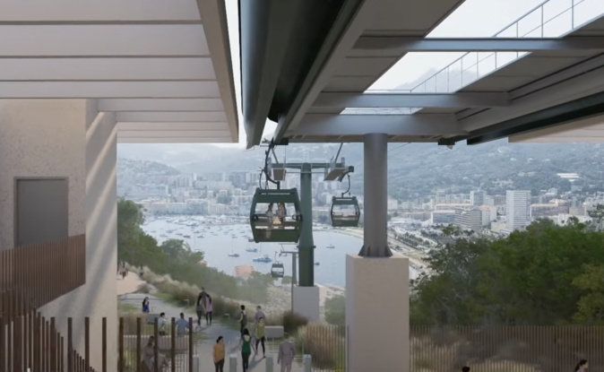 Plus rien ne s'oppose désormais à la construction d'Angelo, le futur téléphérique d'Ajaccio. (crédit photo Direction de la Communication CAPA)