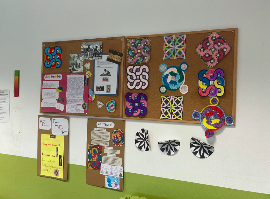 Quelques réalisations de certains élèves.