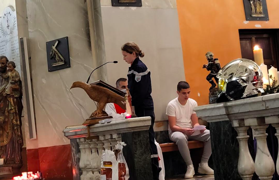 Les pompiers de Calvi ont fêté la Sainte-Barbe