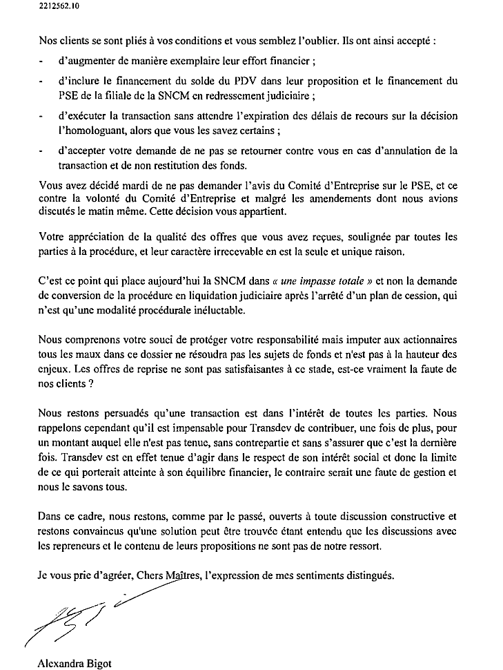 SNCM : Rien ne va plus entre actionnaires et administrateurs judiciaires