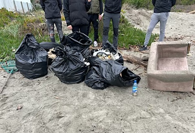 Une demi-douzaine de détenus a pris part à l'opération de nettoyage