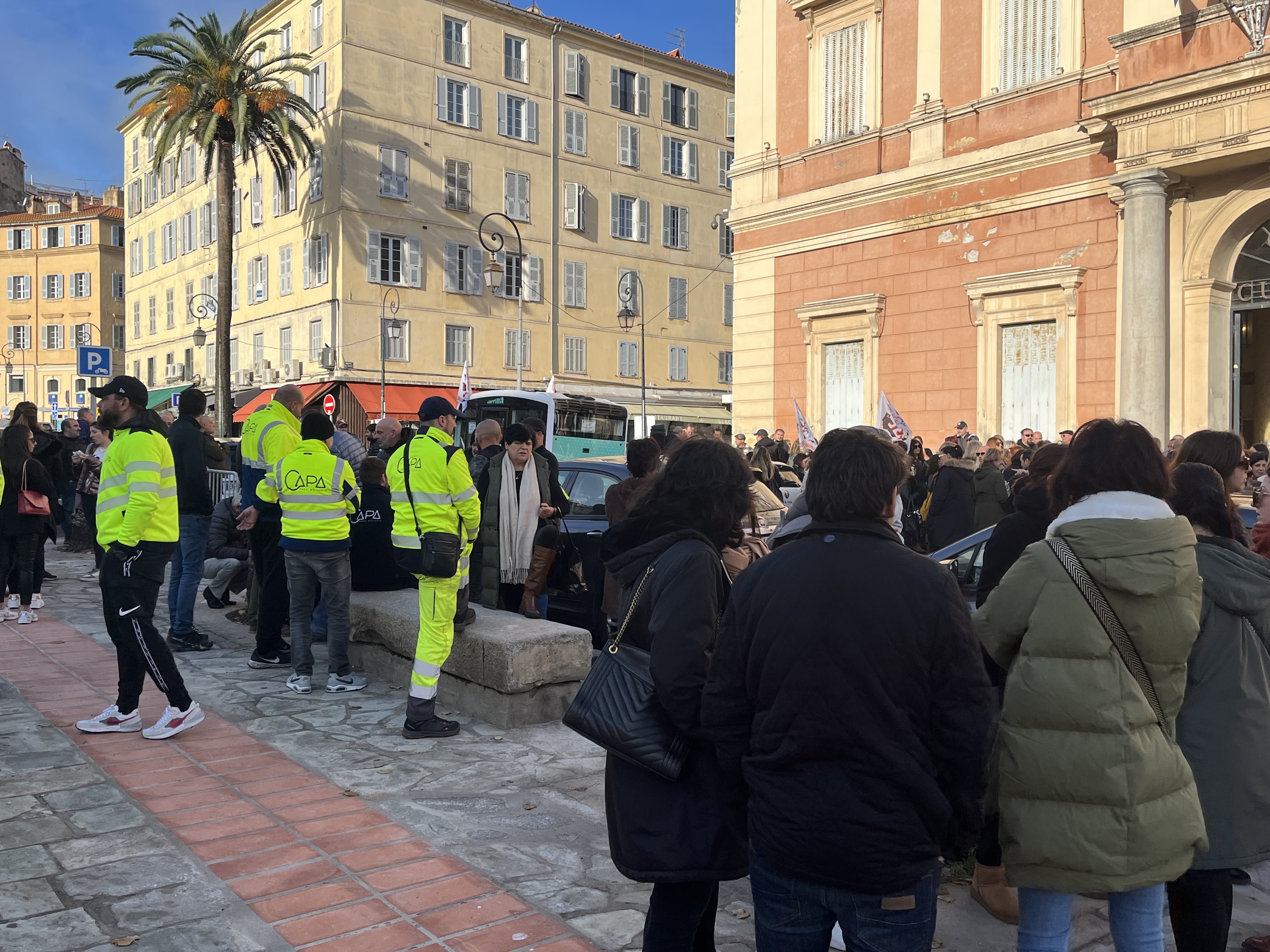 Plusieurs employés de la CAPA ont également répondu présent.