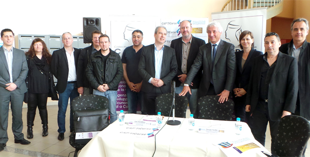 Les représentants des sociétés corses