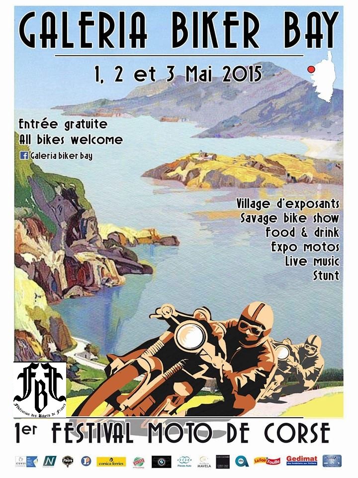 De prestigieux invités au "Galeria Biker Bay" du 1er au 3 mai
