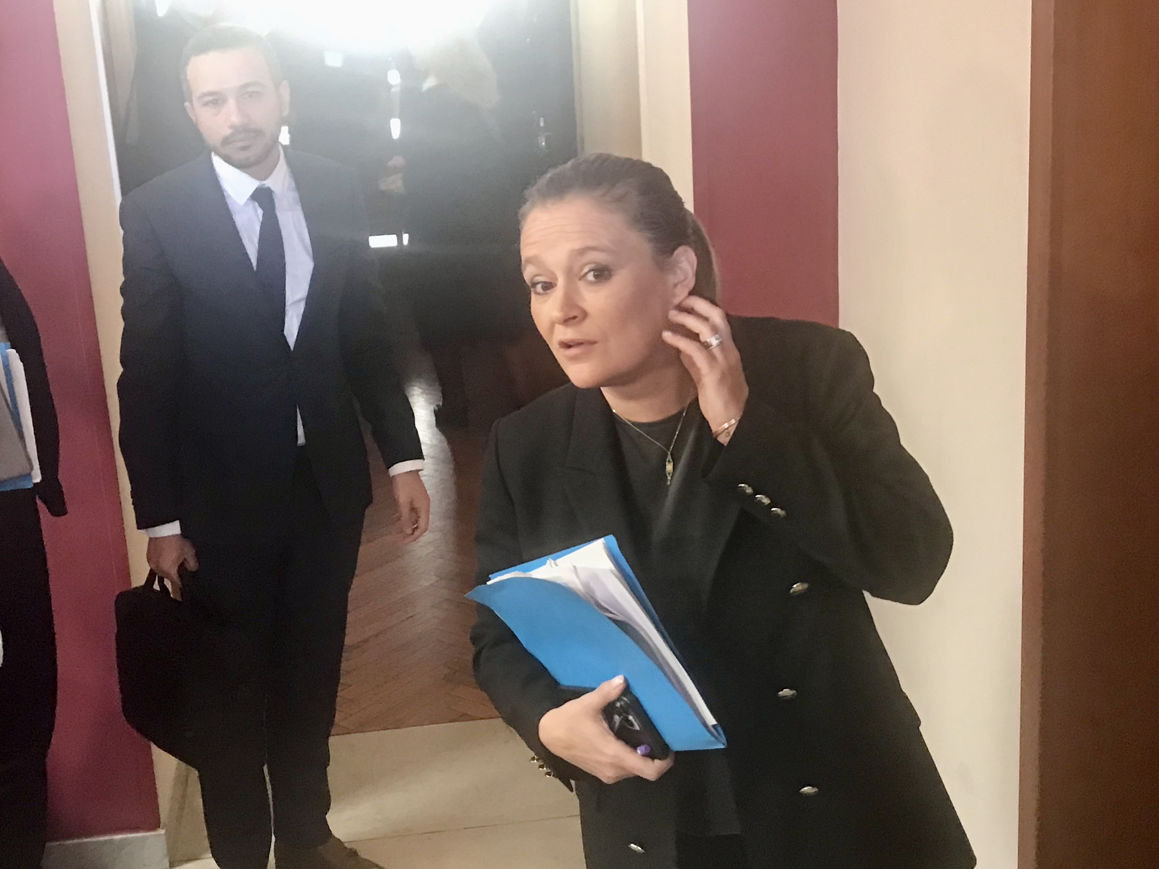 Olivia Grégoire, la ministre chargée des Petites et Moyennes Entreprises, du Commerce, de l'Artisanat et du Tourisme.