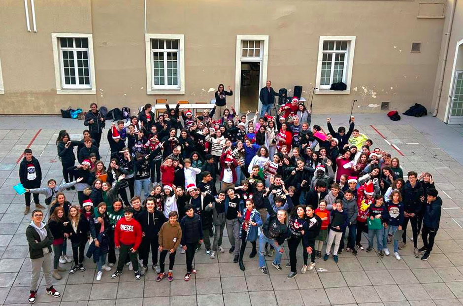 Bastia Noël en fête au collège Simon Vinciguerra