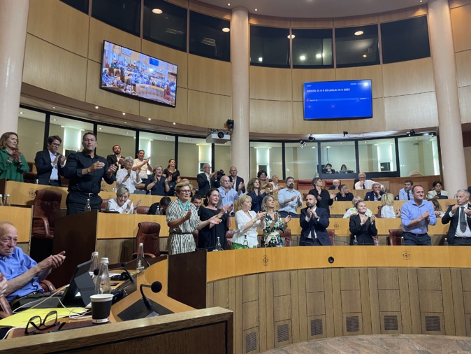 Les Nationalistes saluent le vote. Photo CNI.
