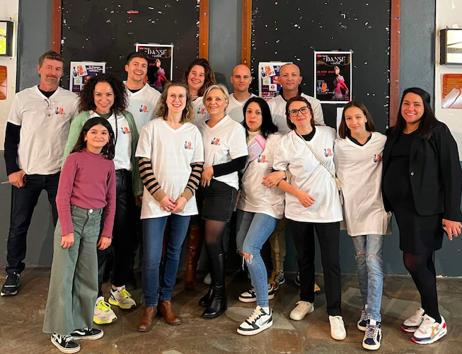 L'équipe au complet