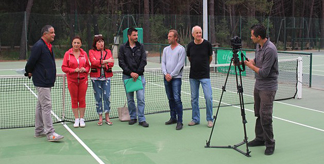 Deux courts municipaux de tennis régénérés à Calvi
