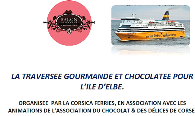 Croisière chocolatée à l'Ile d'Elbe : Vous partirez avec CNI