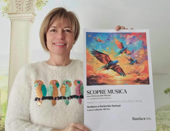 "Scopre musica" prend son envol ce samedi 6 janvier avec Emmanuelle Mariini.