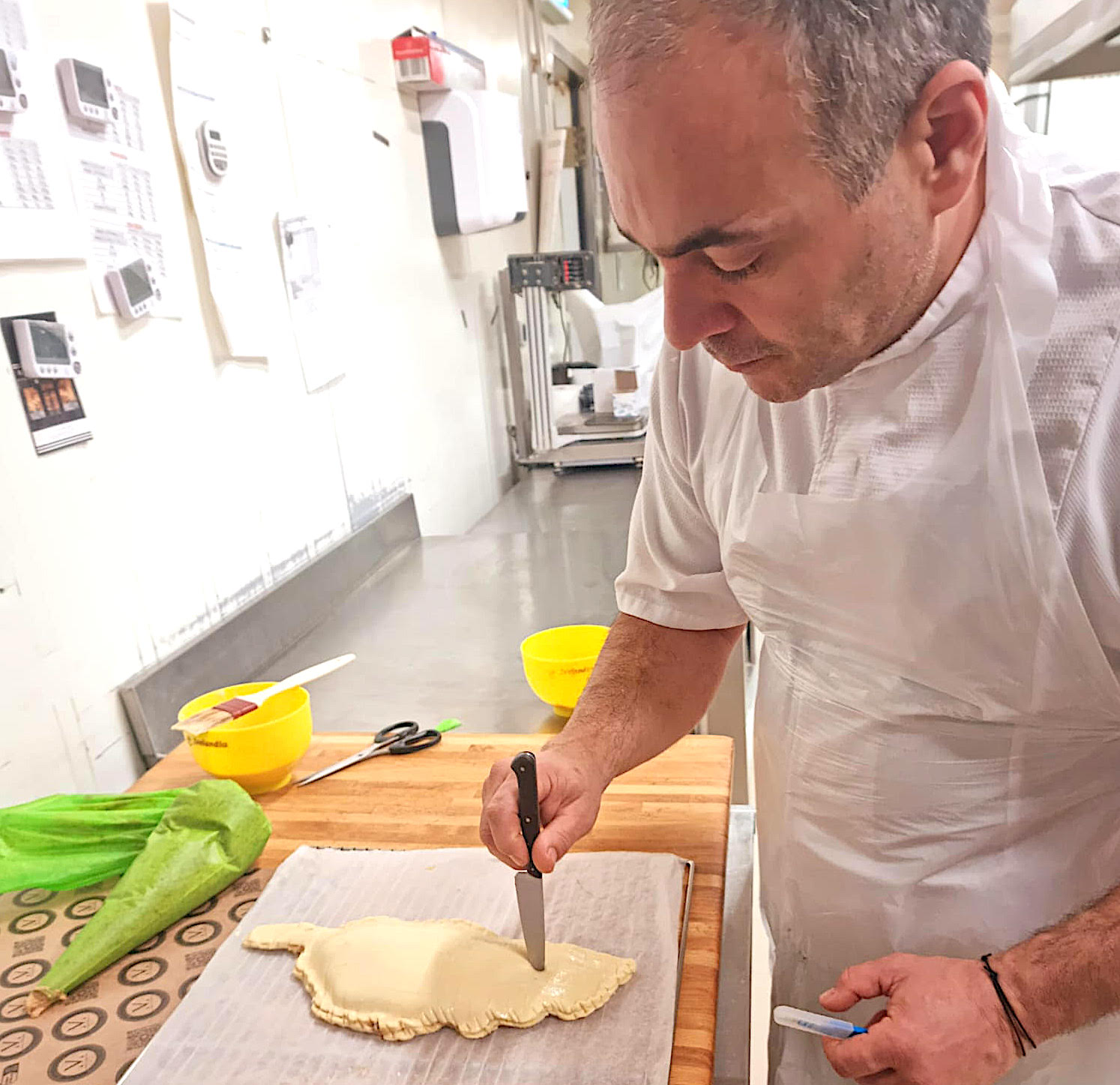 C'est en 2022 que Marc Ventura a créé la galette Nustrale. Une déclinaison de la galette classique qui remporte un joli succès.