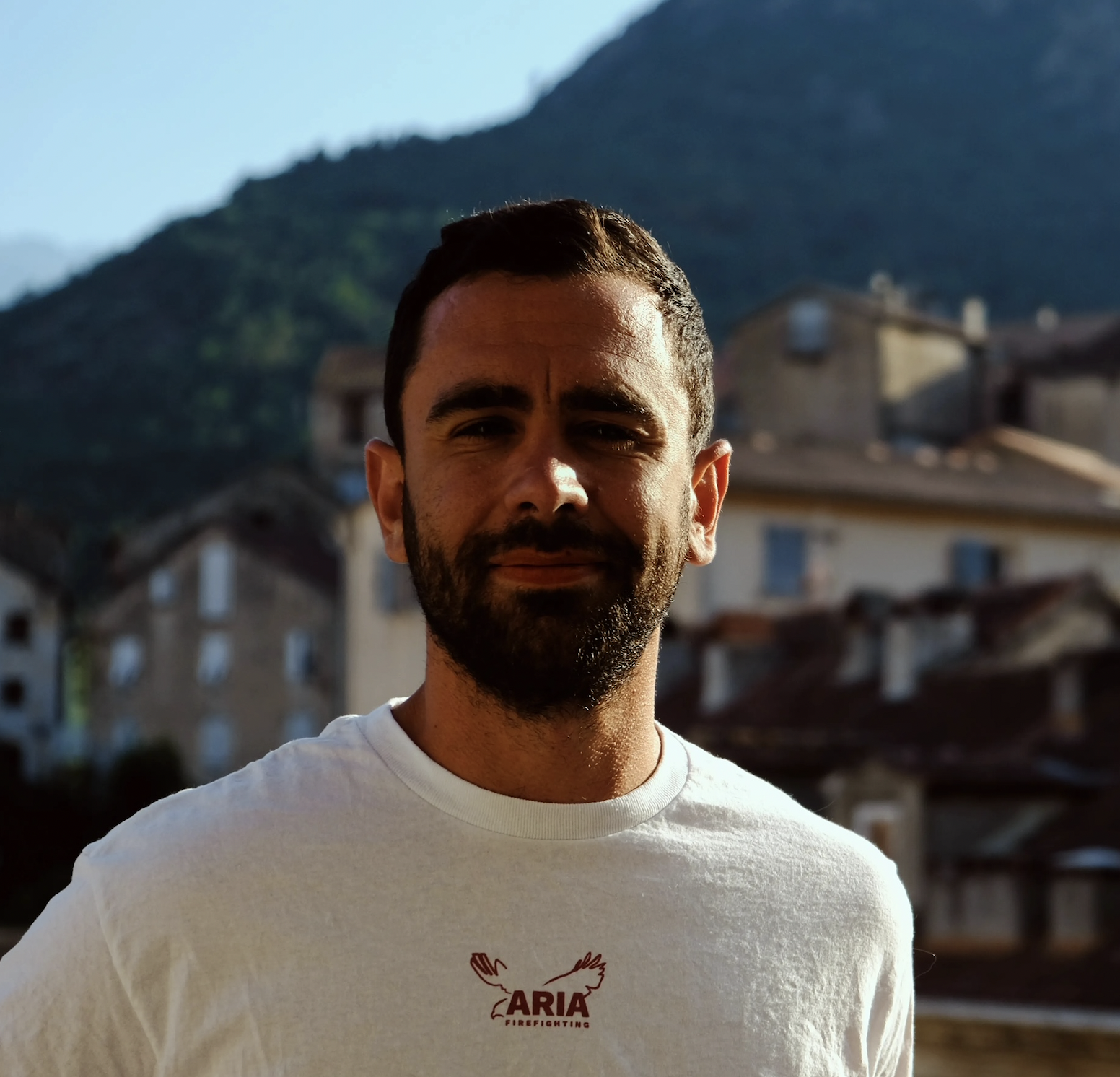 Pierre Carlotti, le fondateur d'Aria Firefighting