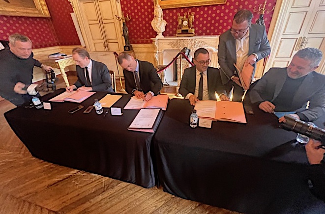 Les représentants de la Ville d'Ajaccio, la CAPA, la Collectivité de Corse, la CCI et l'Etat ont signé ce matin une déclaration d'intention partagée en vue d'établir un projet d'aménagement de l'entrée de ville d'Ajaccio.