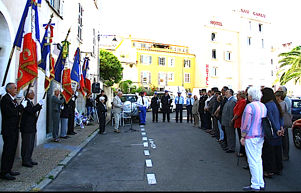 Ajaccio : L'hommage à Danielle Casanova 