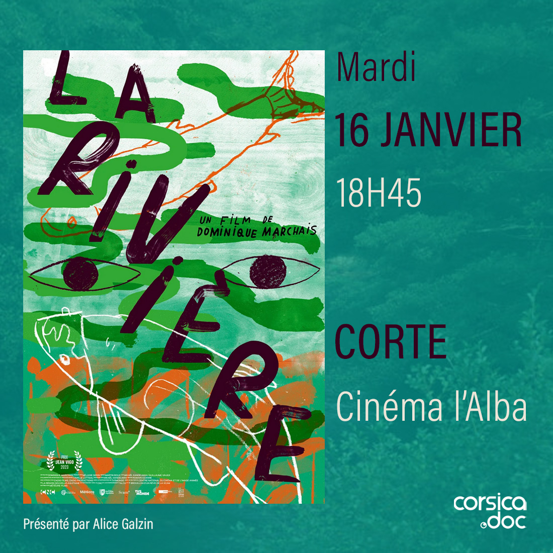 « La Rivière » coule à Corte
