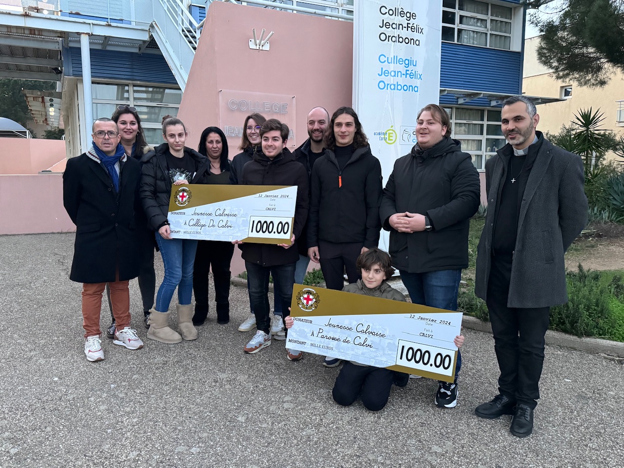 Festa di a Nazione à Calvi : Les organisateurs reversent l'intégralité des recettes à la paroisse et au collège Orabona