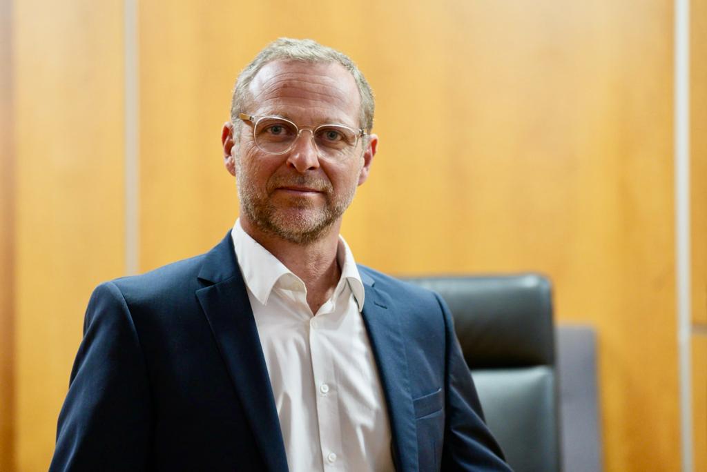 Frédéric Benetti, le Président du Tribunal de Commerce d'Ajaccio s'attend "à une année 2024 difficile sur le plan économique" (credit photo : Paule Santoni)
