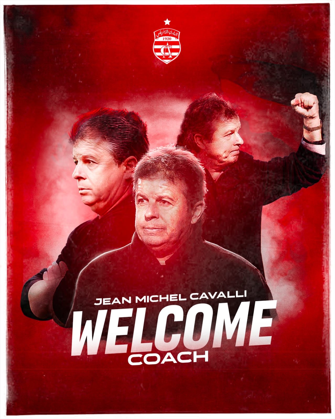 Jean-Michel Cavalli est le nouvel entraineur du Club Africain de Tunis