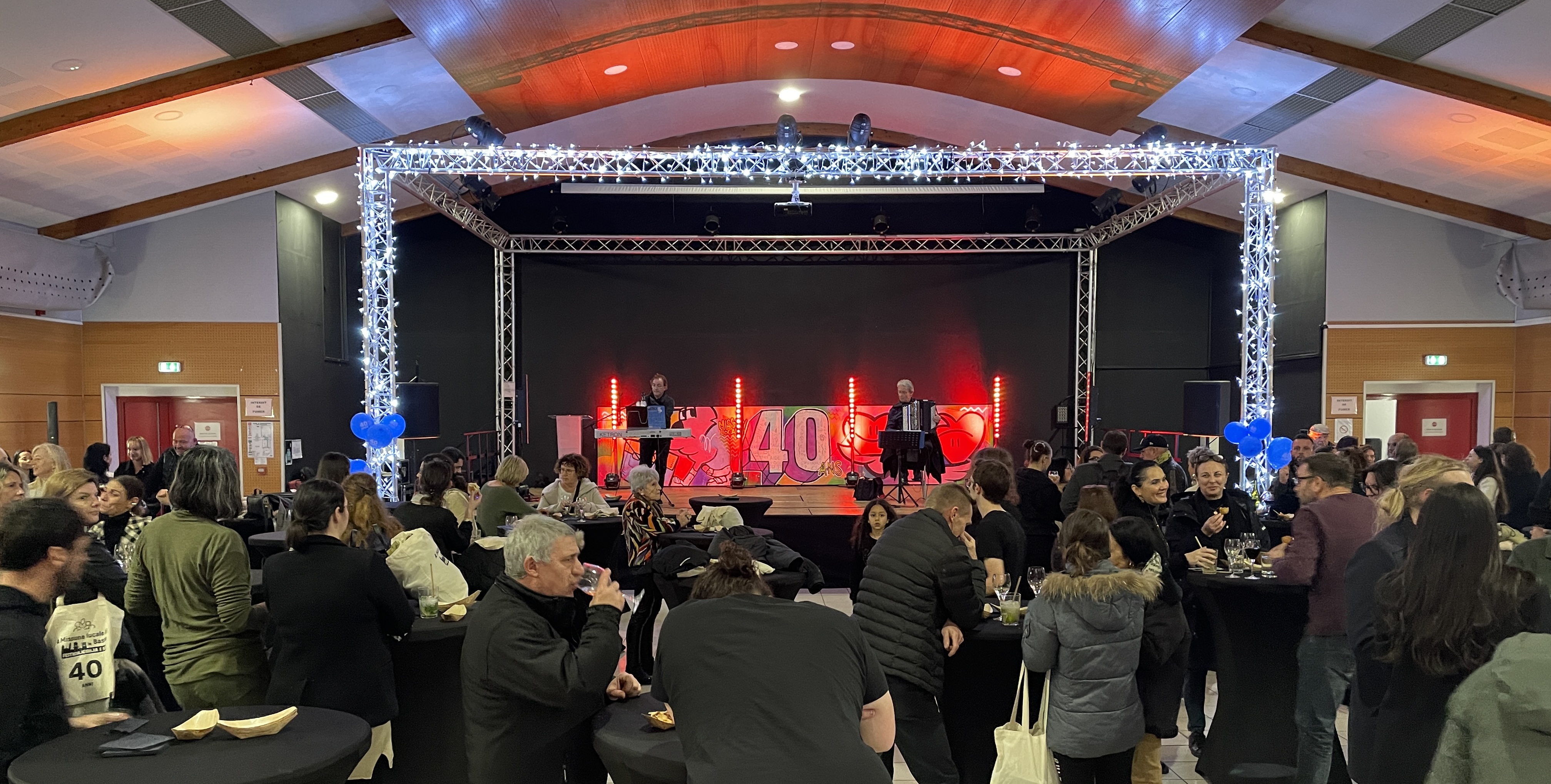 Une centaine d'invités étaient présents dans la salle polyvalente de Lupino pour fêter les 40 ans de la Mission locale.