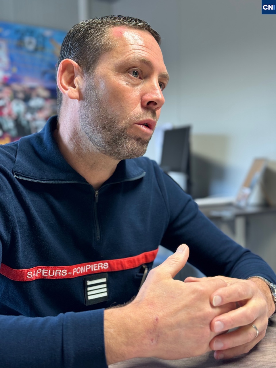 Le commandant Stéphane Orticon