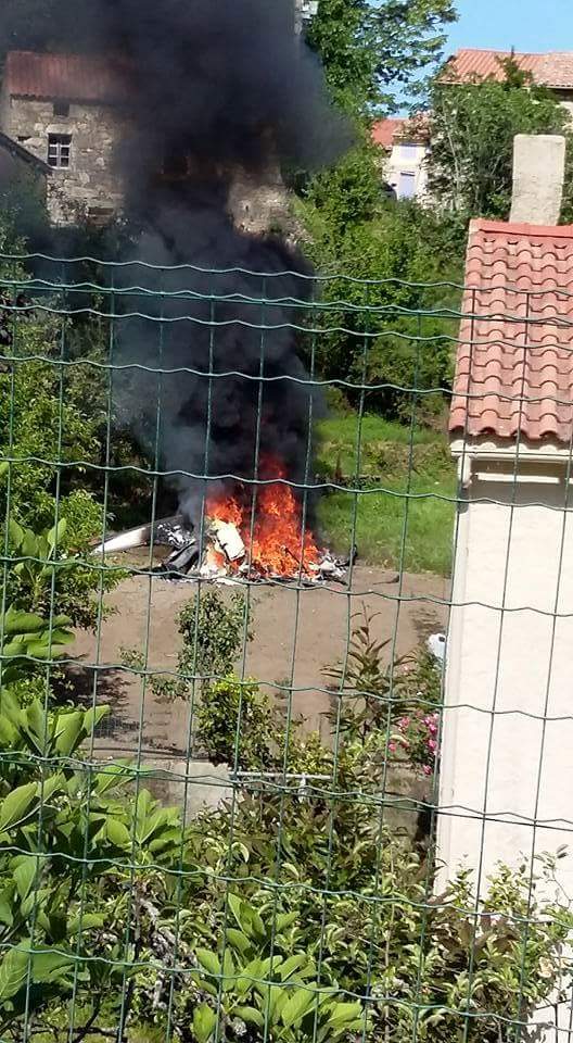 Crash d’un hélicoptère à Bocognano