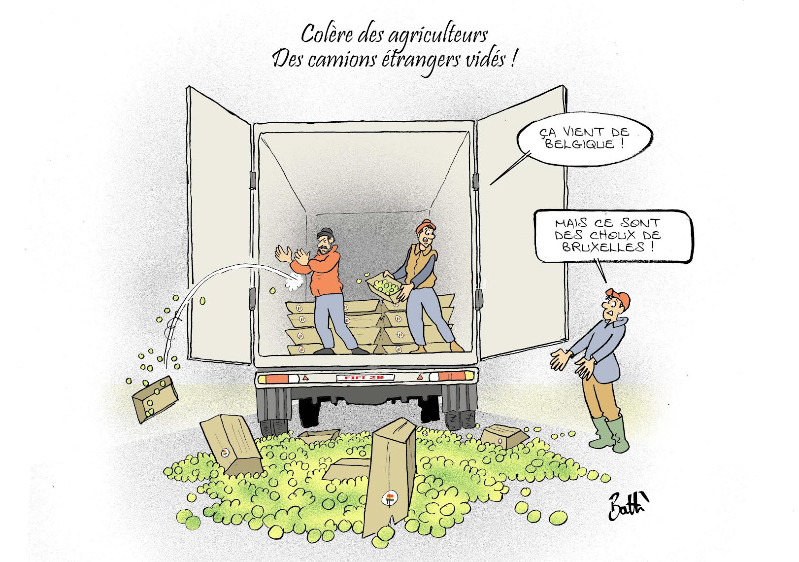 L'actualité vue par Battì : la faute à… Bruxelles