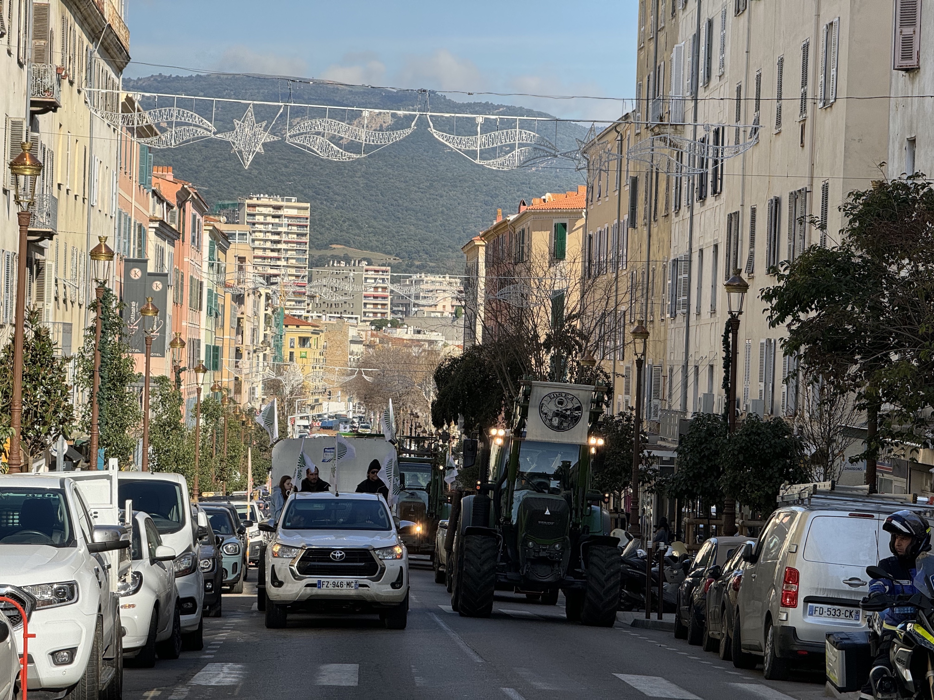 À Ajaccio, les représentants du monde agricole corse tirent la sonnette d’alarme