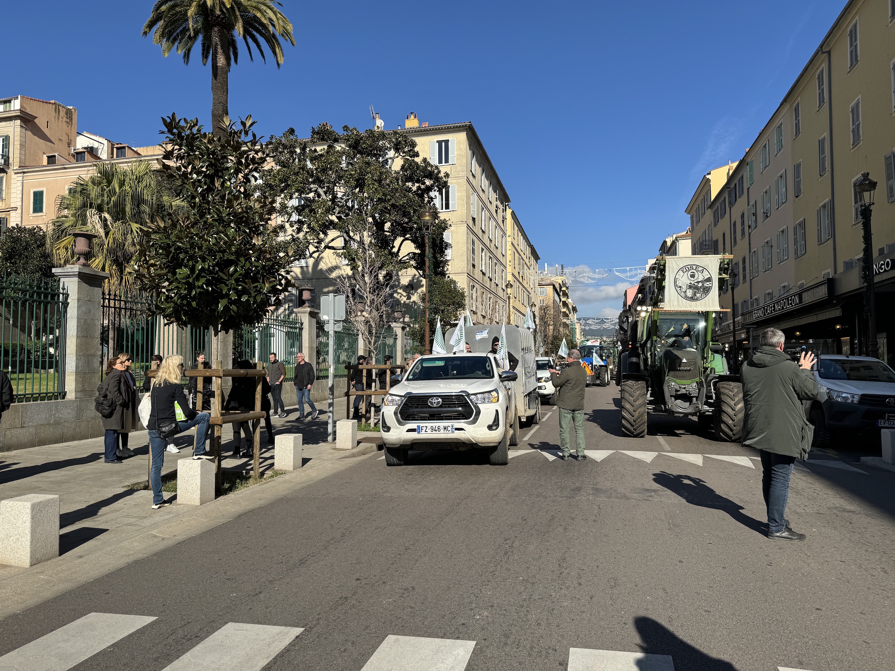 À Ajaccio, les représentants du monde agricole corse tirent la sonnette d’alarme