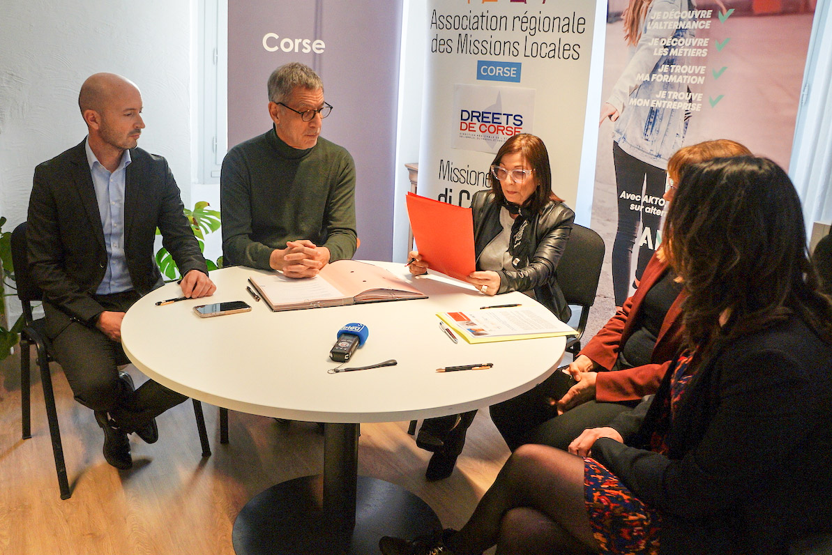 Pour les missions locales de Corse, il faut "favoriser l’insertion des jeunes dans l’emploi grâce à l’intérim"