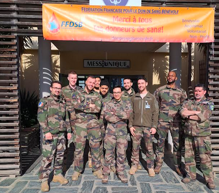 Don du sang : Succès pour la collecte à la base militaire 126 de Ventiseri