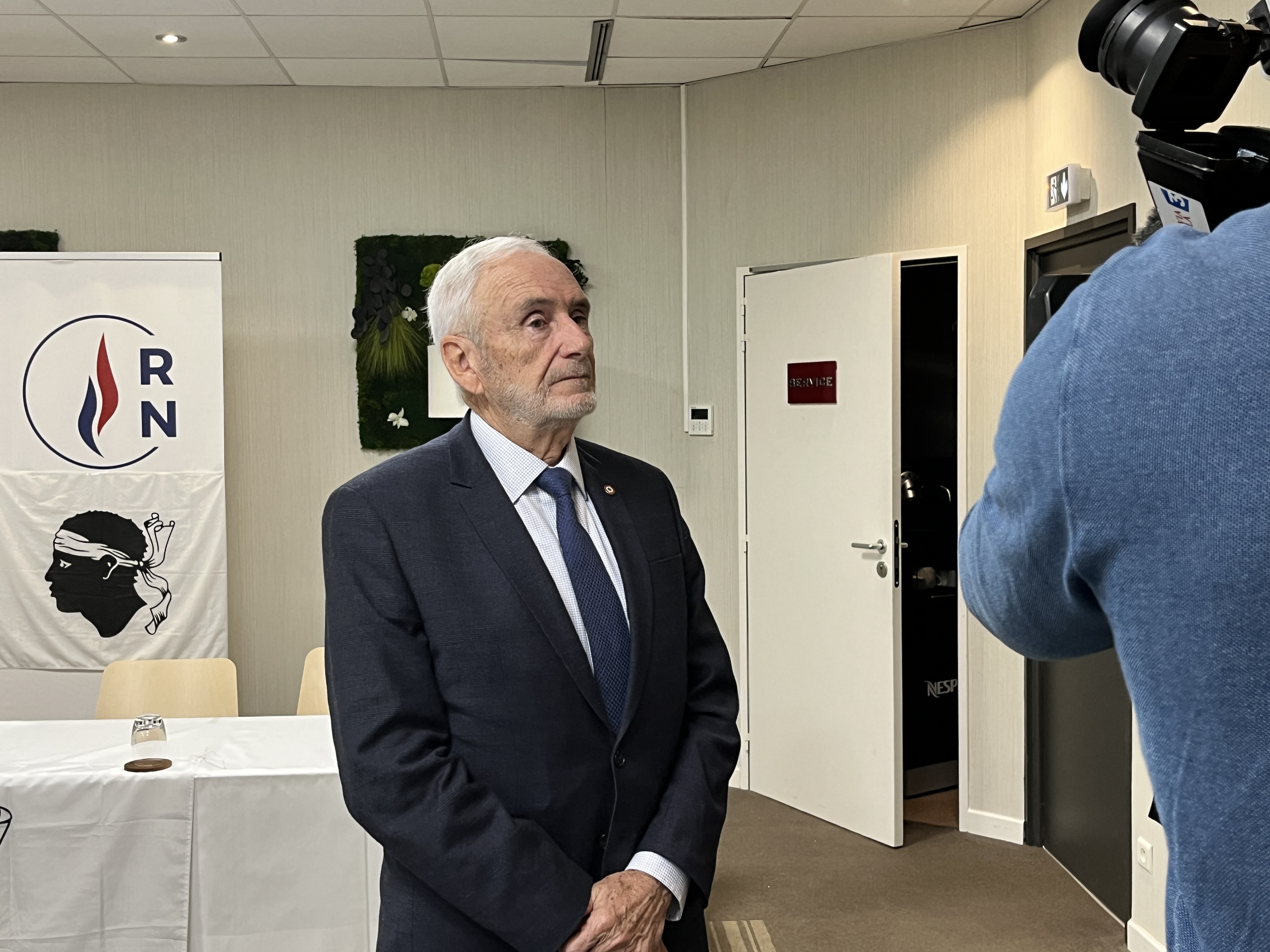 José Gonzalez, député des Bouches-du-Rhône et doyen de l’Assemblée Nationale © LH